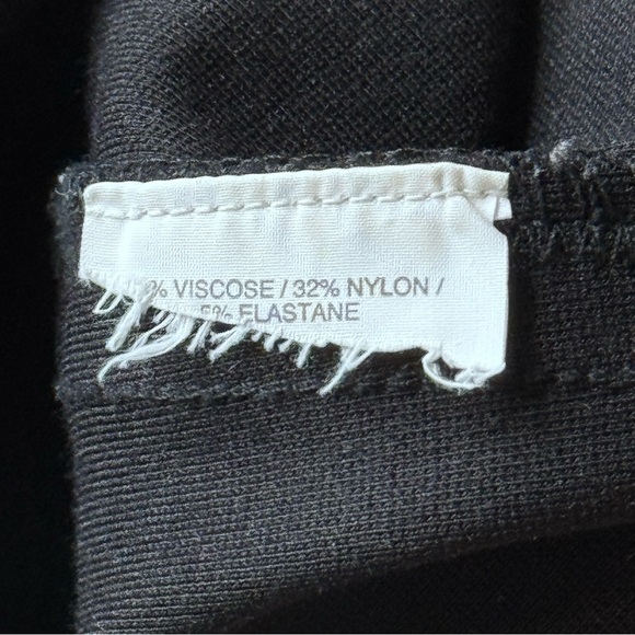 J Crew Pixie Skinny Pants Black Ponte Pants Size 4 - Picture 7 of 9